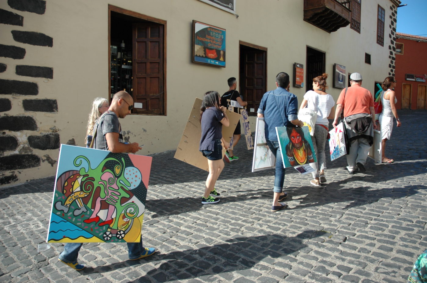 Walking Gallery en Puerto de la Cruz