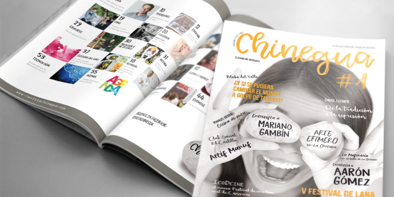 Ya está disponible la 1ra. edición de la Revista Chinegua en digital